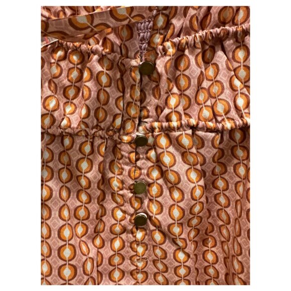 Free People Star Dip Mini Dress Glass Roses Combo Size XS NEW - Picture 6 of 10